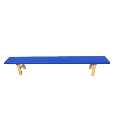 Banc de gymnastique de danse bleue